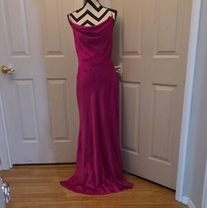 Ralph Lauren Fuchsia Maxi Dress